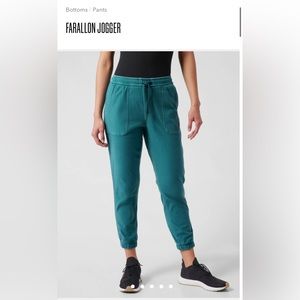 Athleta Farallon Jogger Teal Size XS